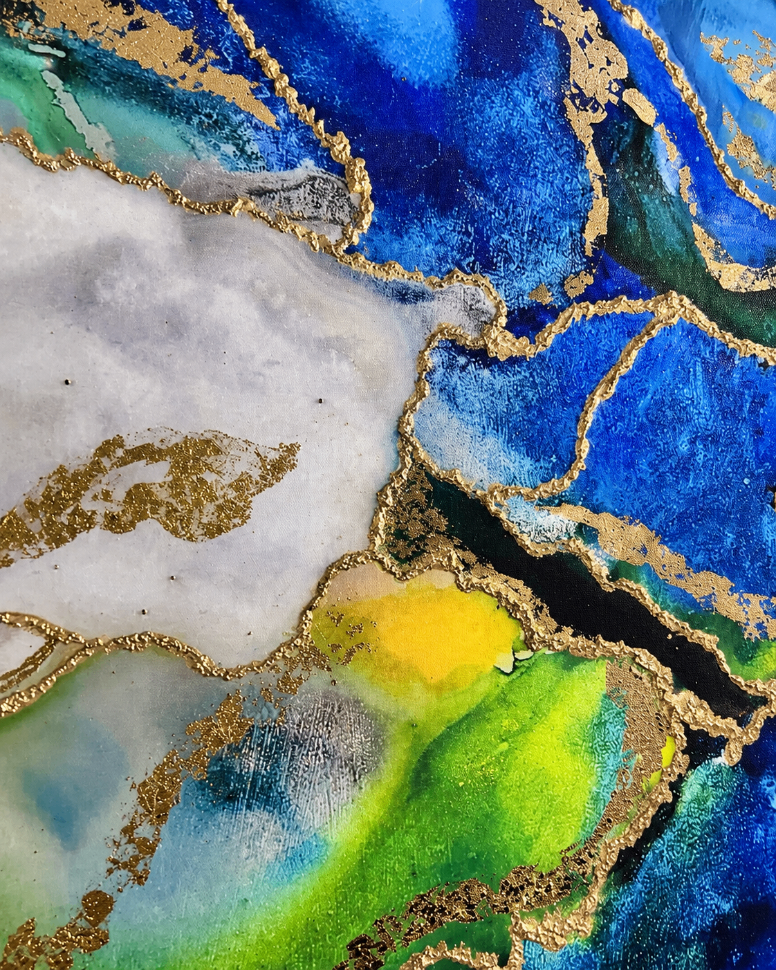 Blue Alchemy — Detail close-up #2