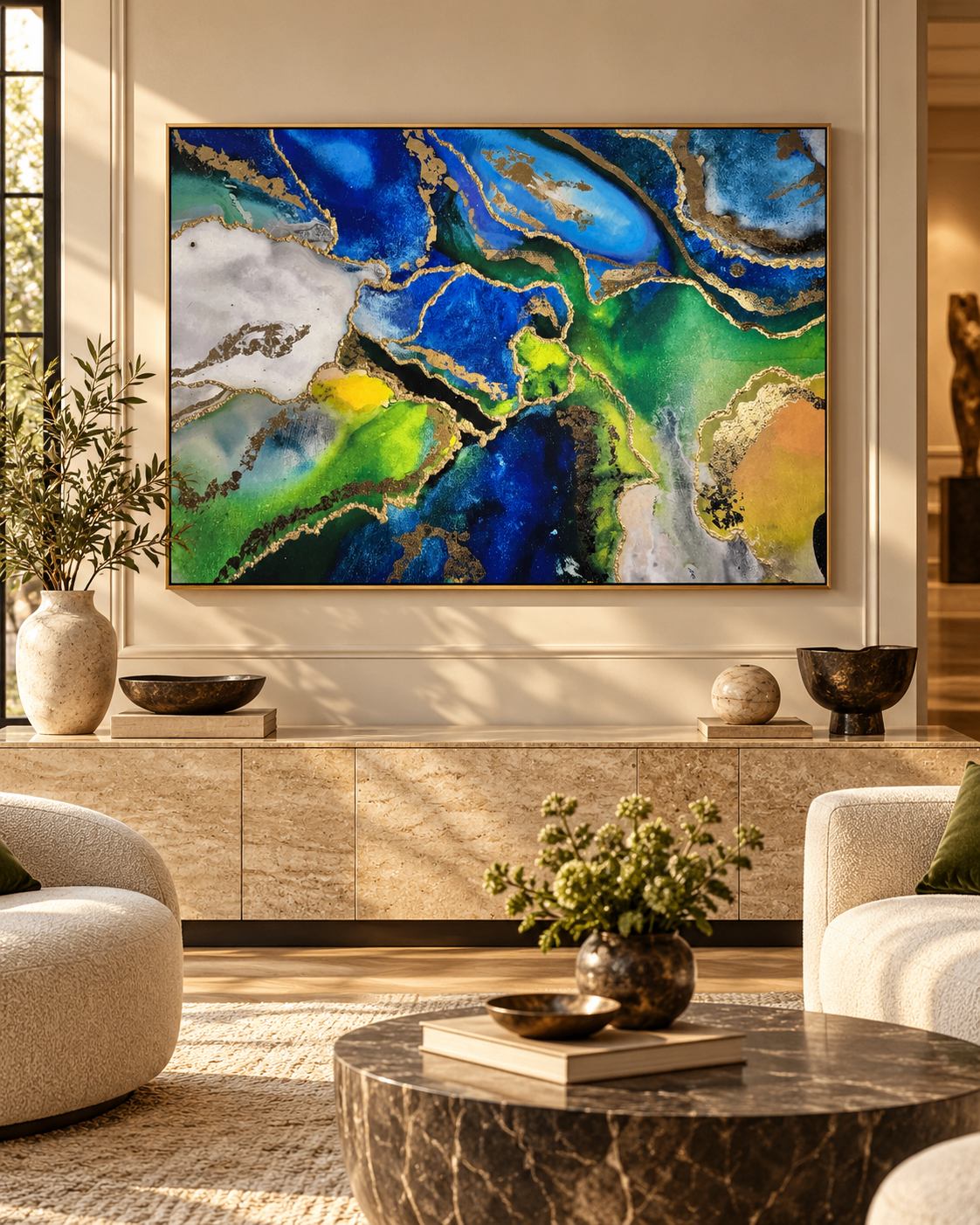Blue Alchemy — Clean full artwork view